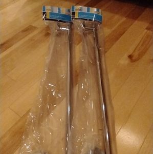 New in package 2 Taymor polished chrome 61 cm lux towel bar